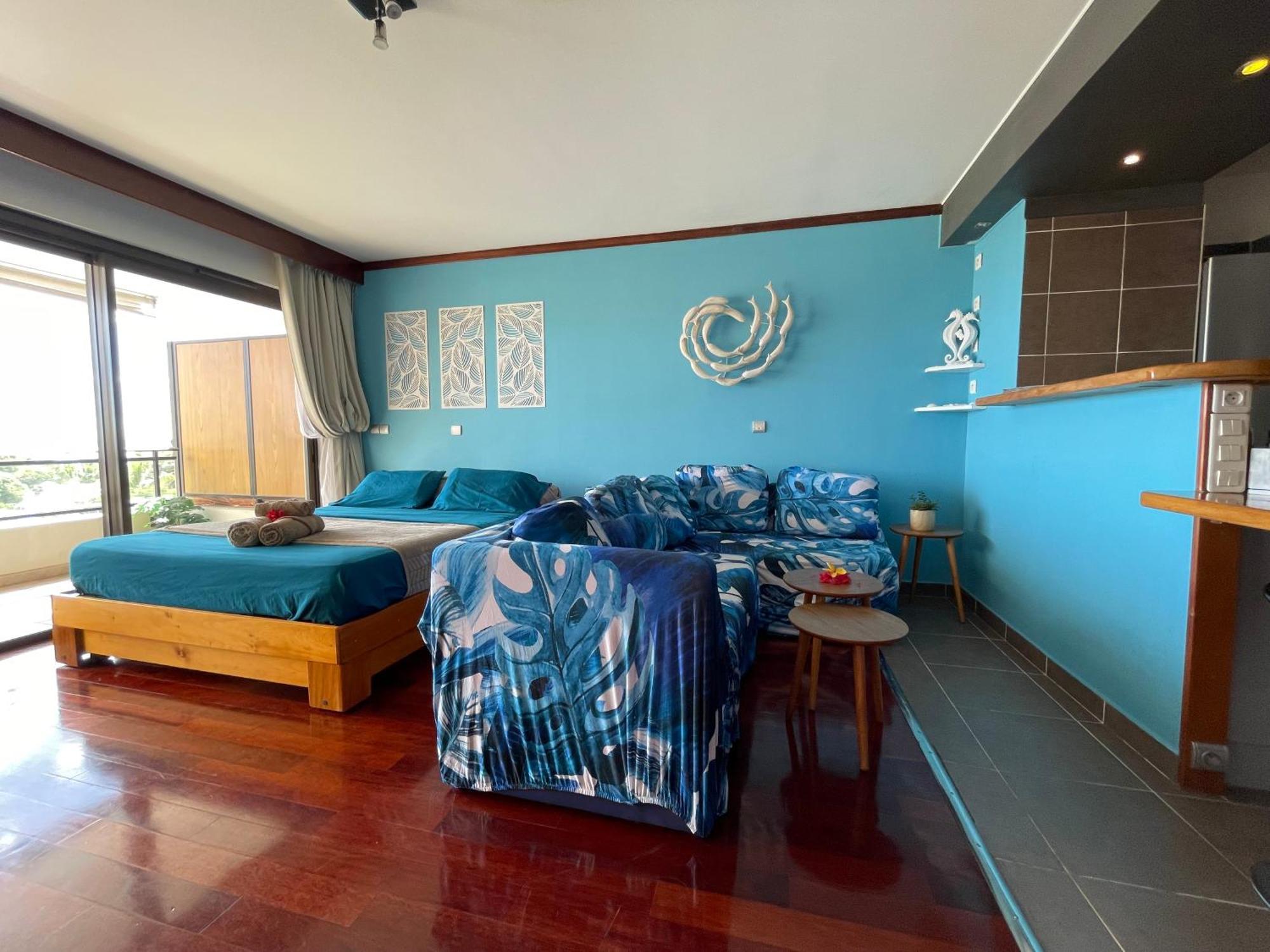 Blue Moana Studio Papeete - Sea View, Ac, Fast Wifi, Pool, Gym Экстерьер фото